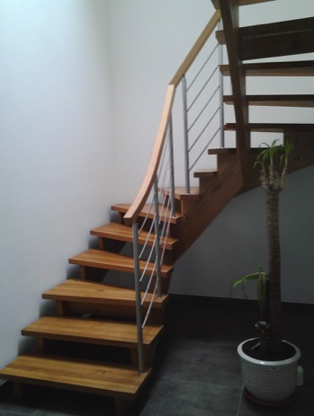 Aufgesattelte Treppen 05